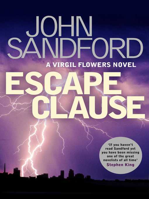 Title details for Escape Clause by John Sandford - Wait list